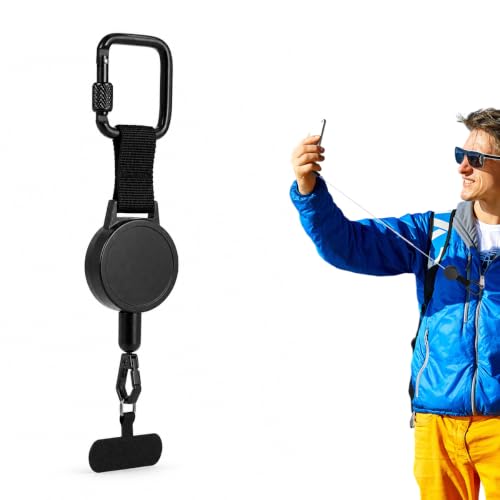 Retractable Ski Phone Tether