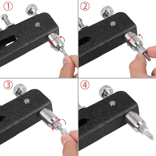 Autoutlet EFUGT587S Rivet Nut Tool 86Pcs Rivnut Tool Kit 5 Sizes Mandrels M3 M4 M5 M6 M8 Nutsert Tool Kit thumb #2