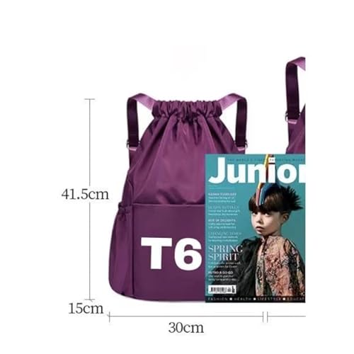 Mochila para esportes de viagem e fitness portátil, bolsa de armazenamento para porta de viga, bolsa