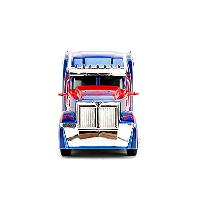 Jada Transformers 1:32 Optimus Prime Western Star 5700 XE Phantom Die-Cast Car, Toys for Kids and Adults