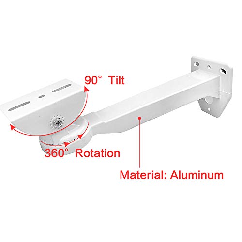 Compcctv Universal Indoor Outdoor Wall Mount Cctv Security Camera Housing Mounting Bracket For Cctv Security Camera/Mcb601 Mount/Dome Camera/Ip Camera/Lithium Alloy 2Pack #TOP2