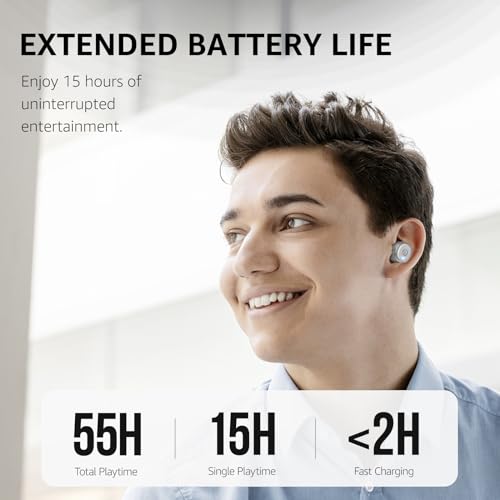 Tozo T1015 T10 (Ergonomic Edition) Wireless Earbuds Bluetooth 5.3 Headphones thumb #2