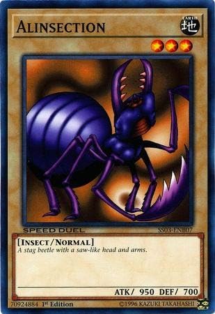 Miniatura 1 de Yu-Gi-Oh! - Alinsection - SS03-ENB07 - Común - 1ª Edición - Barajas de inicio Speed Duel - Ultimate Predators