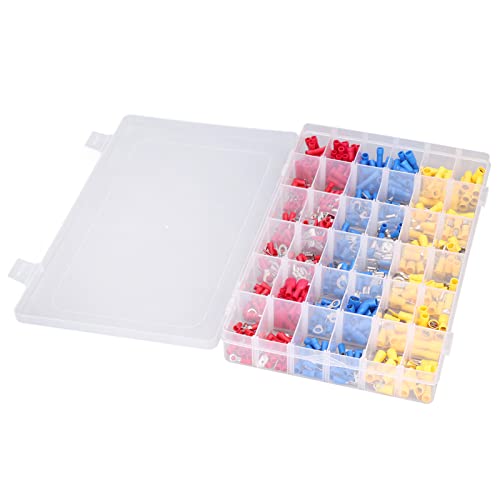 Conector de fio elétrico, variedade de terminal de crimpagem portátil de longa vida útil para máquin