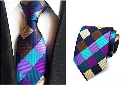Corbata clásica de lazo para hombre 100% seda miniatura 2