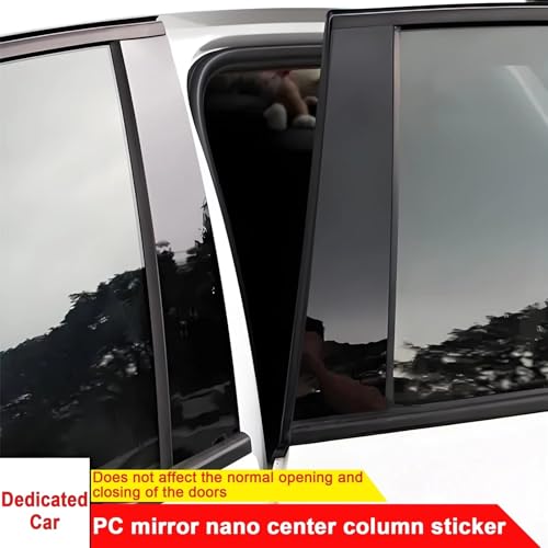 Pegatinas para pilares BC de Toyota Camry XV80 2024-2026, ideales para personalizar tu coche 5