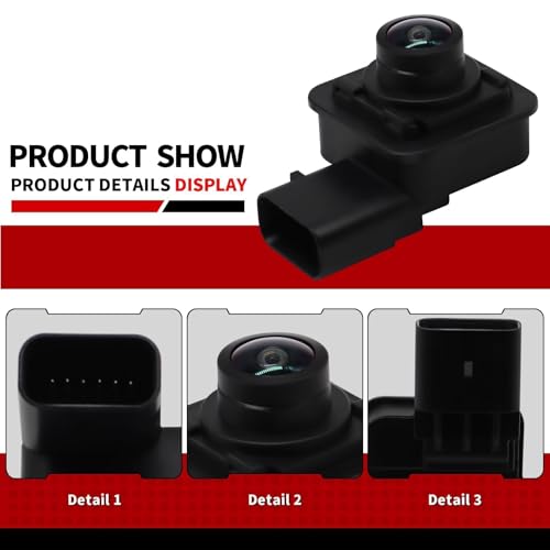 Image of Nakkaa FL3T-19G490-AG Rear View Backup Camera Compatible with 2015-2017 F-Series 150 Pickup Truck Replaces FL3Z-19G490-D FL3Z-19G490-B