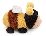 NICI Kuscheltier Hummel Beelinda 18cm - gelb - Stofftier aus weichem Plüsch, niedliches Plüschtier zum Kuscheln und Spielen, für Kinder & Erwachsene, tolle Geschenkidee - 61628