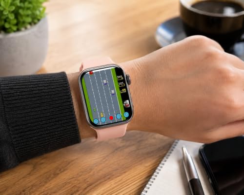Image of PerfX Dual Strap Bluetooth Calling Smart Watch, Health Tracking, Sports Modes & Fun Race Game, HD Display, Notifications, Long Battery, Android iOS Compatible Smartwatch (White)