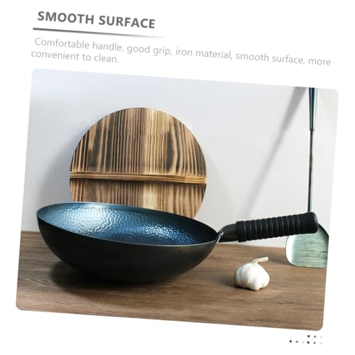 Wok Tradicional Grande de Hierro Antiadherente miniatura 7