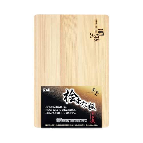 Kai KAI AP5222 Cutting Board Sekimoroku Cypress...