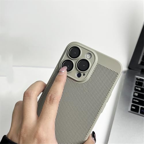 Coque iPhone 16 Pro Max mate et métallique bleue pour un refroidissement optimal - 3