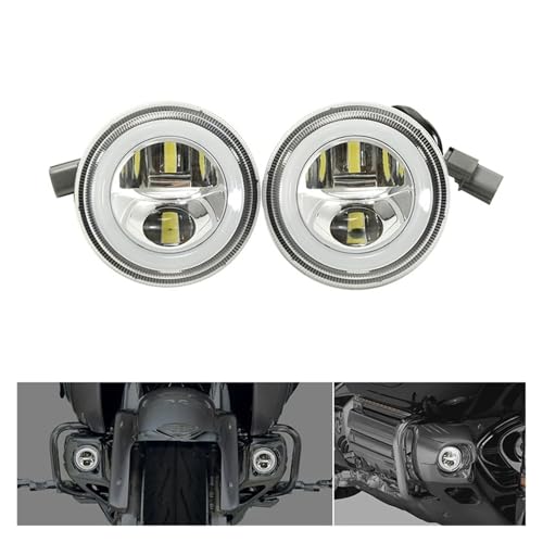 Luces Auxiliares Moto para Rutas Nocturnas en Goldwing 1800 GL1800 Viajes Largos y Niebla en Faros 2