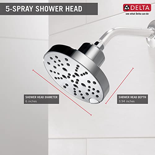 Delta Faucet 52668-PR Contemporary Shower Head, Chrome by DELTA - Image 2