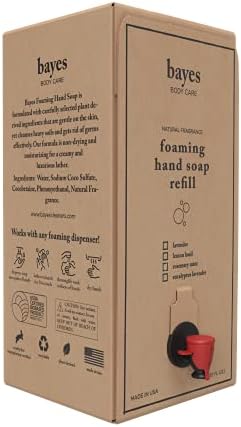 Foaming Hand Soap Eco-Refill, Plant-Derived - Aromatic and Nourishing Hand Wash, Infused with Natural Essential Oils - USDA Certified Biobased - 67 Ounce, Rosemary Mint
