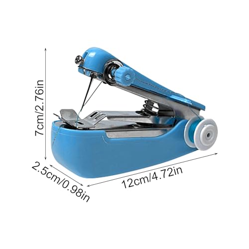 Mini-naaimachine, draagbare elektrische mini-naaimachine, draagbare naaimachine, compacte en duurzame handnaaimachine, kleine naaimachine voor kleding, gordijnen, doe-het-zelf, reizen - Image 3