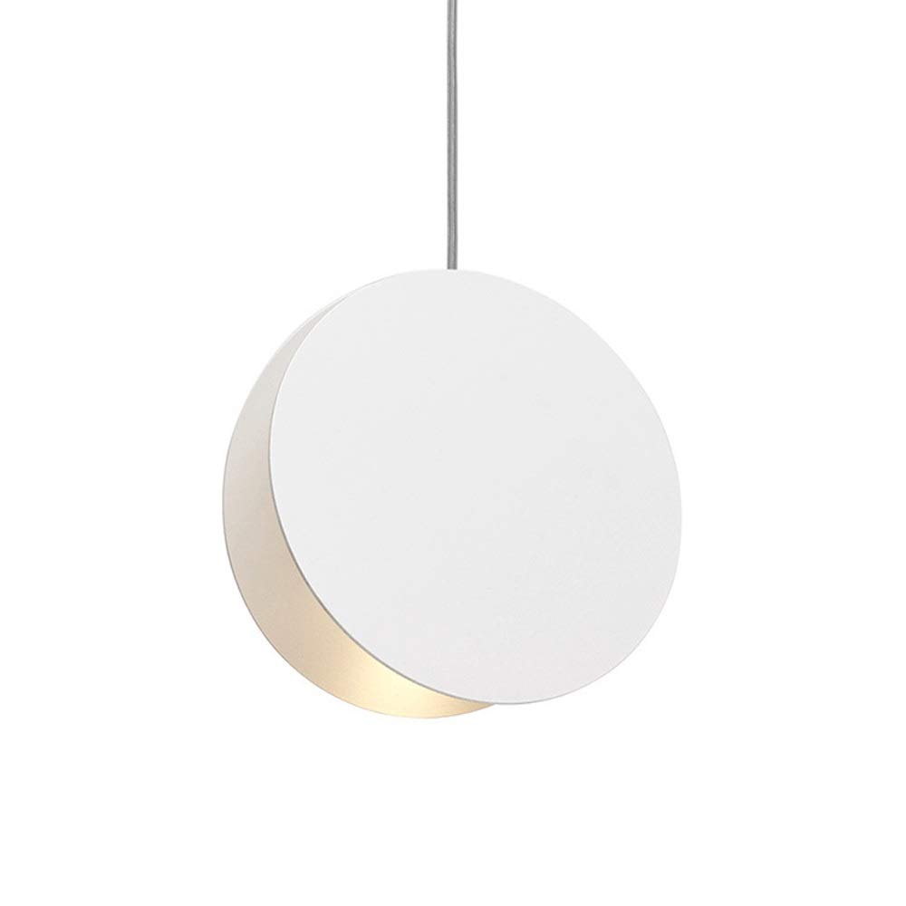 Plafonnier moderne luminaire suspension métal E27 anti-zones d'ombre pour couloir sombre et cuisine
