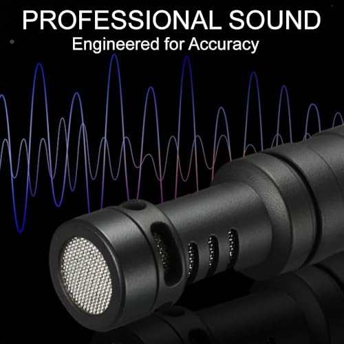 Microphone cardioïde pour Vlog YouTube et podcast en déplacement extérieur