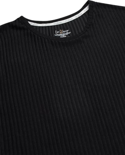 Women's 4-Piece Pajama Set – Soft Hacci Knit Loungewear, Short Sleeve T-Shirt, Tank Top, Cardigan & Jogger Pants4