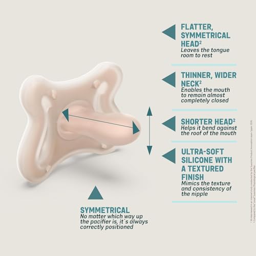 Image of Suavinex Zero Zero Silicone Baby Pacifier w /SX Pro Physiological Pacifier Nipple (6-18M), Medium