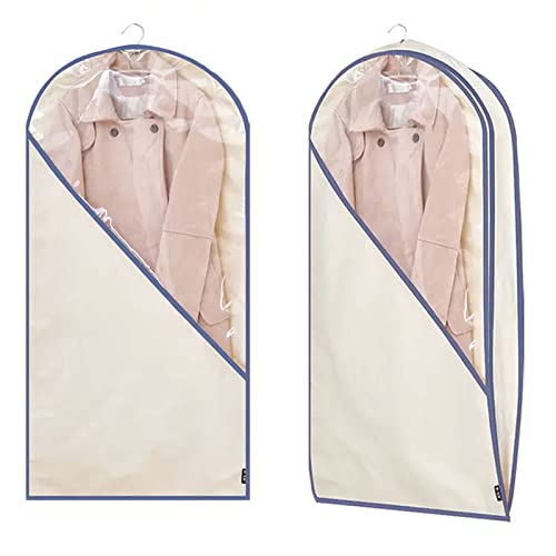 Storage Bags for Clothes,Garment Bags for Hanging Clothes Made of High-transparent TPU Cotton Canvas Soft Texture Breathable and Odorless Waterproof and Dustproof4