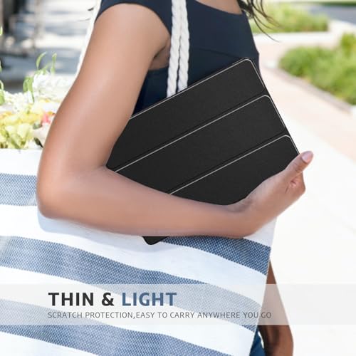 ATOOZ Case for Honor Pad X8a 11-inch 2024 Tablet, Ultra Thin Hard Back Case with Stand Protective Folio Cover for 11" Honor Tablet X8a (Black) - Image 5