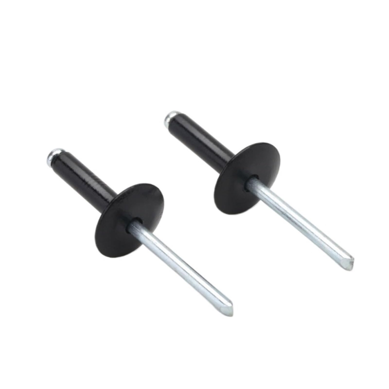 Lubrel 30Mm Black Pop Rivets,Blind Rivets,3.2Mm 4Mm 5Mm Aluminum Large Flange Hollow Blind Rivets Large Cap Leaf Self-Plugging Rivet (Size : White M4 (30Pcs), Color : 8Mm) (Color : Size : Black M5 (20Pcs)