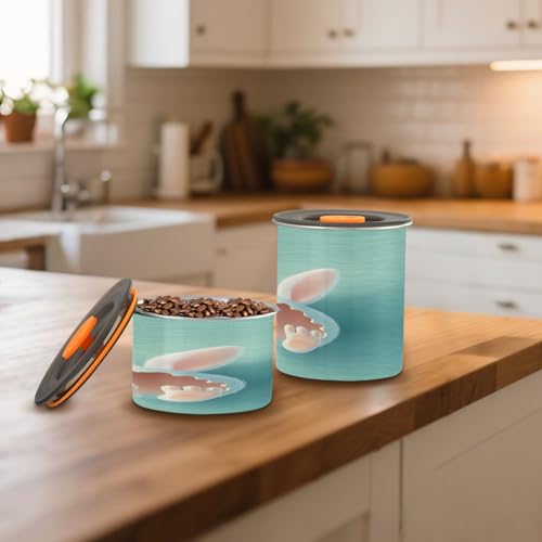 Contenedor hermético para café Qilmy acero 17oz miniatura 7