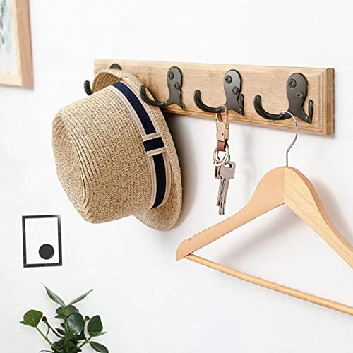 Zaybod 12 Pcs Double Coat Hooks Hardware thumb #3