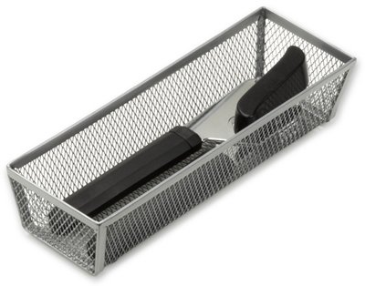 Drawer Organizer, Steel Mesh, 9 x 3 x 2-In.