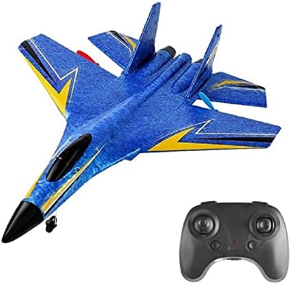Aquard Duck RC Airplane - Multi-Directional Remote Control Plane with Smart Gyroscope, Anti-Collision Silicone Nose RC Plane, Long Battery RC Glider for Kids and Adults (Blue)
