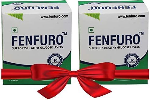 Fenfuro dietary supplement- for healthy blood glucose management/blood sugar, patented, clinically evaluated, natural -30 capsules (Pack of 2)