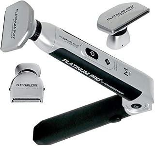 PLATINUM PRO by MANGROOMER - New Back Shaver with 3 Shock Absorber Flex