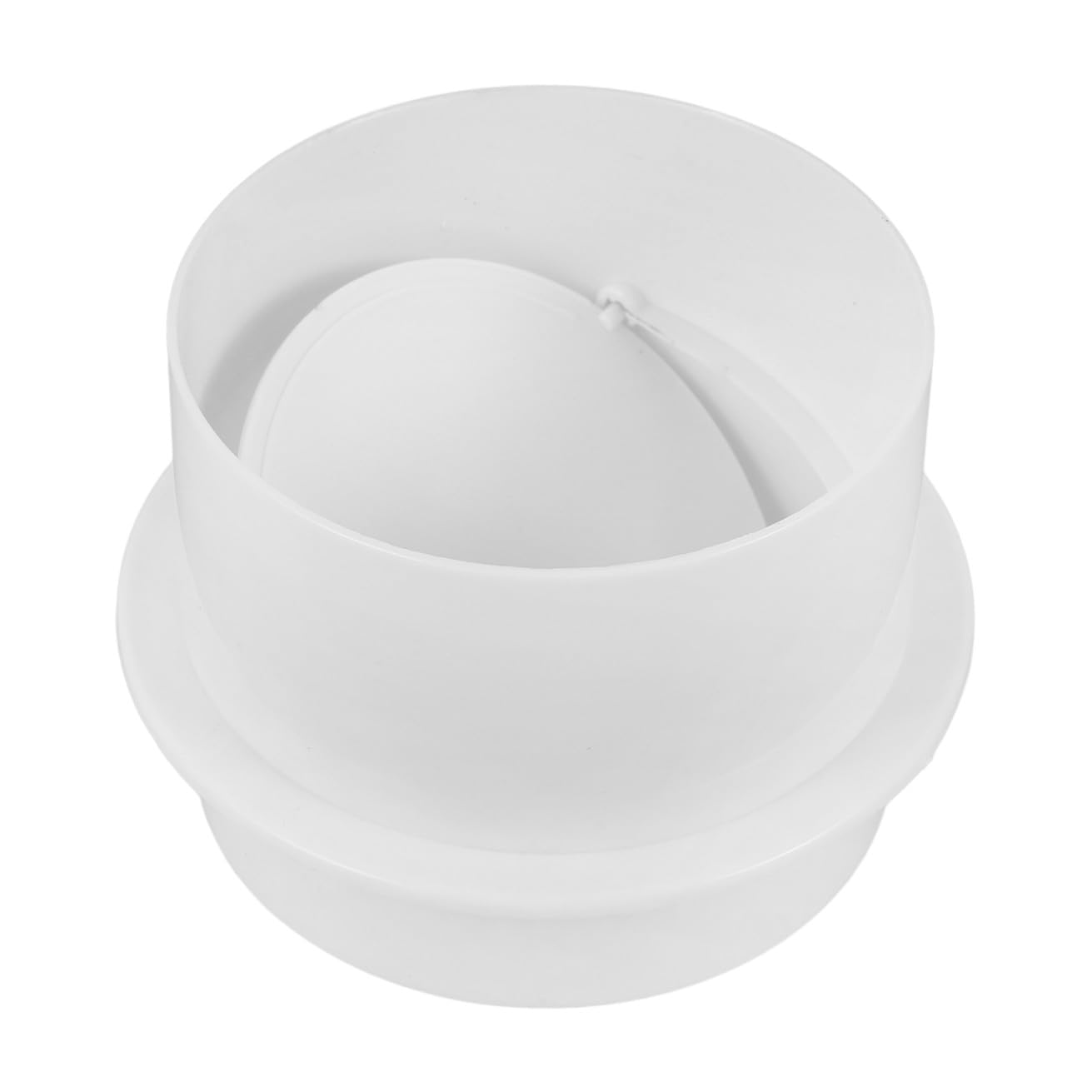 Hemobllo 4pezzi Duct Connector Vent Blocker Con Valvola Antiritorno Per Bagno e Cucina Facile Installazione e Design Compatto Per Aerazione