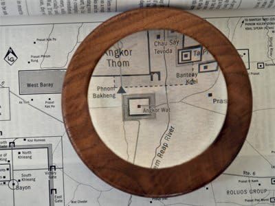 64mm Dome Magnifier - Walnut Base in Luxury Gift Box