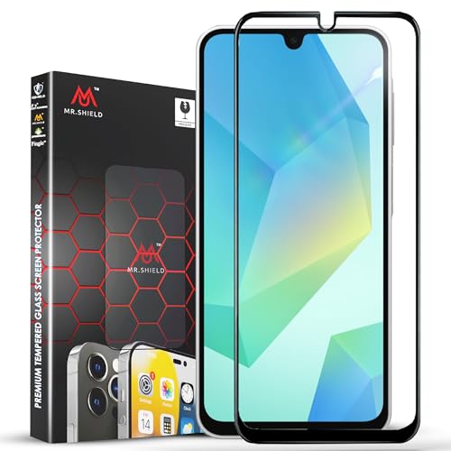 Image of Mr.Shield Top-Notch HD+ Tempered Glass Screen Protector Guard for Samsung Galaxy A17 5G / A16 5G / F16 / M16 / A26 5G (6.7 Inch), 9H Hardness, Military Grade Protection, Easy Installation kit