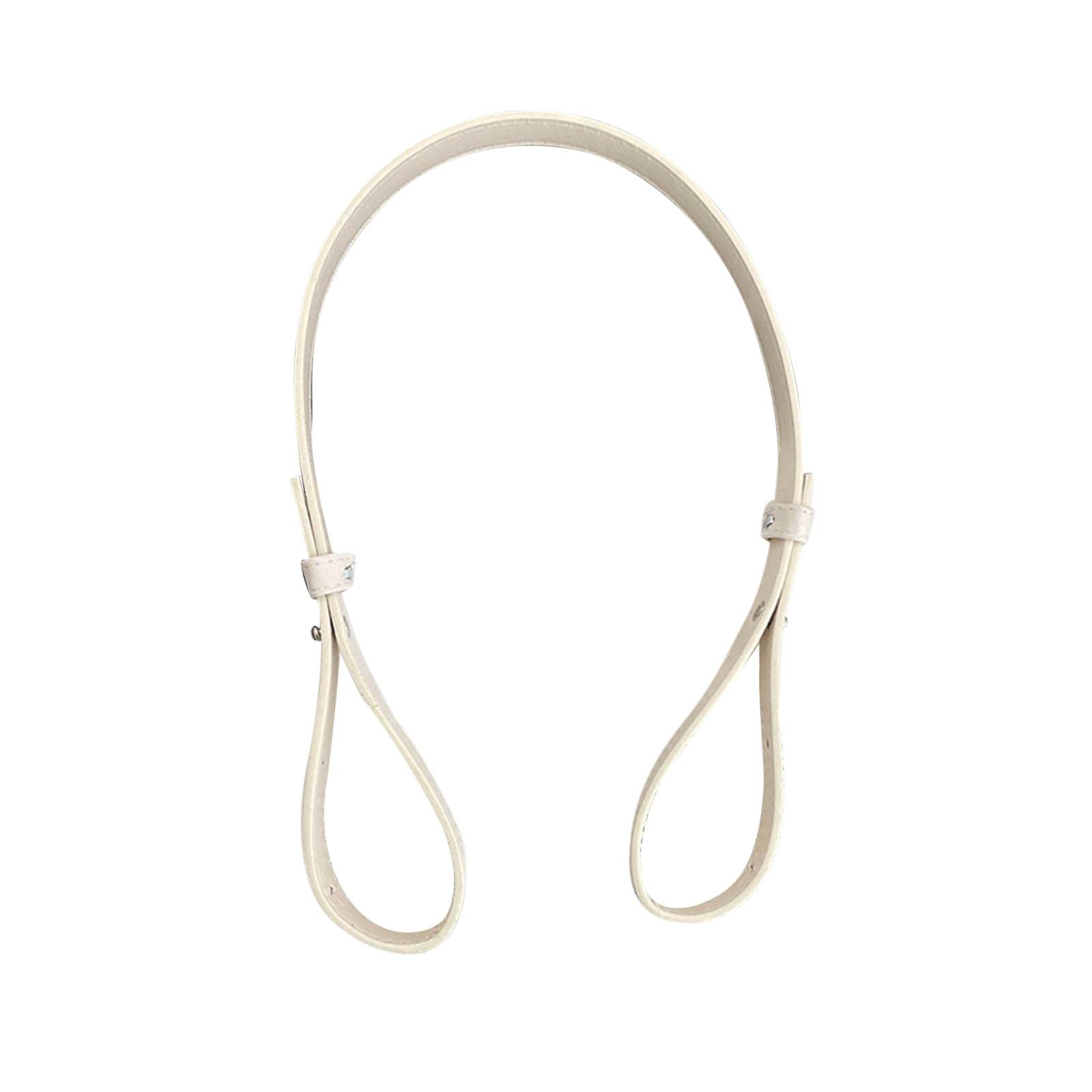 PU Leather Shoulder Strap Short Bag Straps for Tote Bag Shoulder Bag Handbag White-image-21