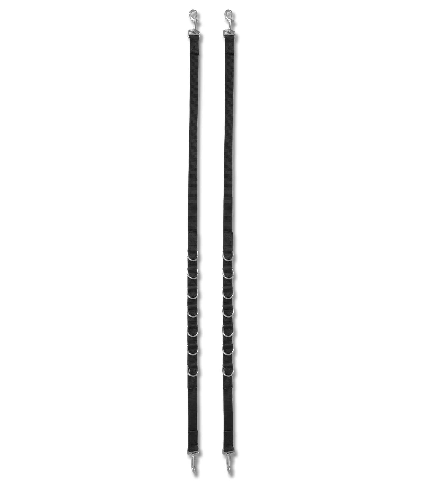 WALDHAUSEN Reins Nylon Warmblood Black