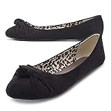 Charles Albert Classic Ballet for Women - Elegantly Designed Knotted Front Canvas Round Toe Dress...