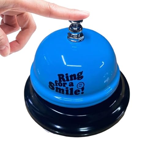 Campanello per chiamata da banco - Campanello per chiamata da tavolo, campanelo per maggiordomo per giochi da ristorante, campanelo per cena in cucina per aule, hotel, scuola, ristorante, bar, campa