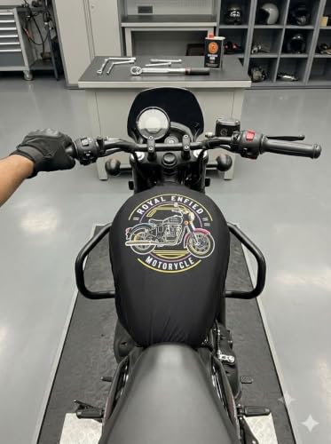 Image of Bike Tank Cover for Royal Enfield Hunter 350