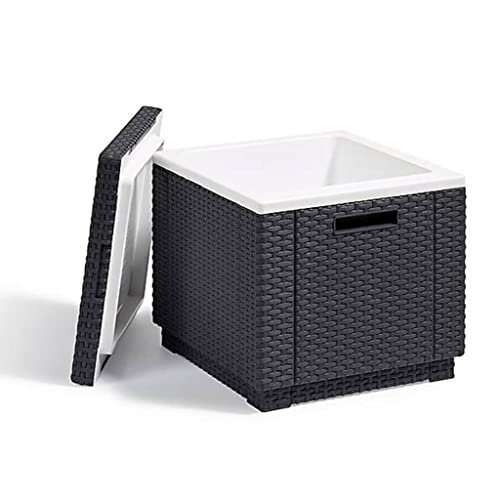  SchoneICE-Cube Kühlbox graphit Geflechtoptik für Outdoor Aktivitäten
| DauerhafteICE-Cube Kühlbox graphit Geflechtoptik