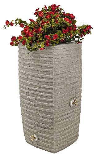 Impressions Riverwalk 50 Gallon Rain Saver - Sandstone - Thumbnail 5