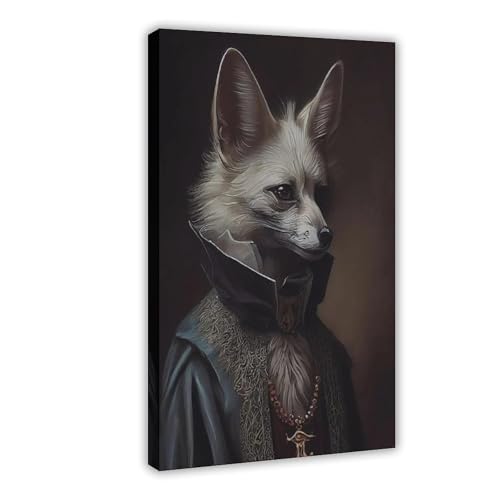 Rompez la monotonie de vos murs avec la toile effrayante Ackal 40x60 cm