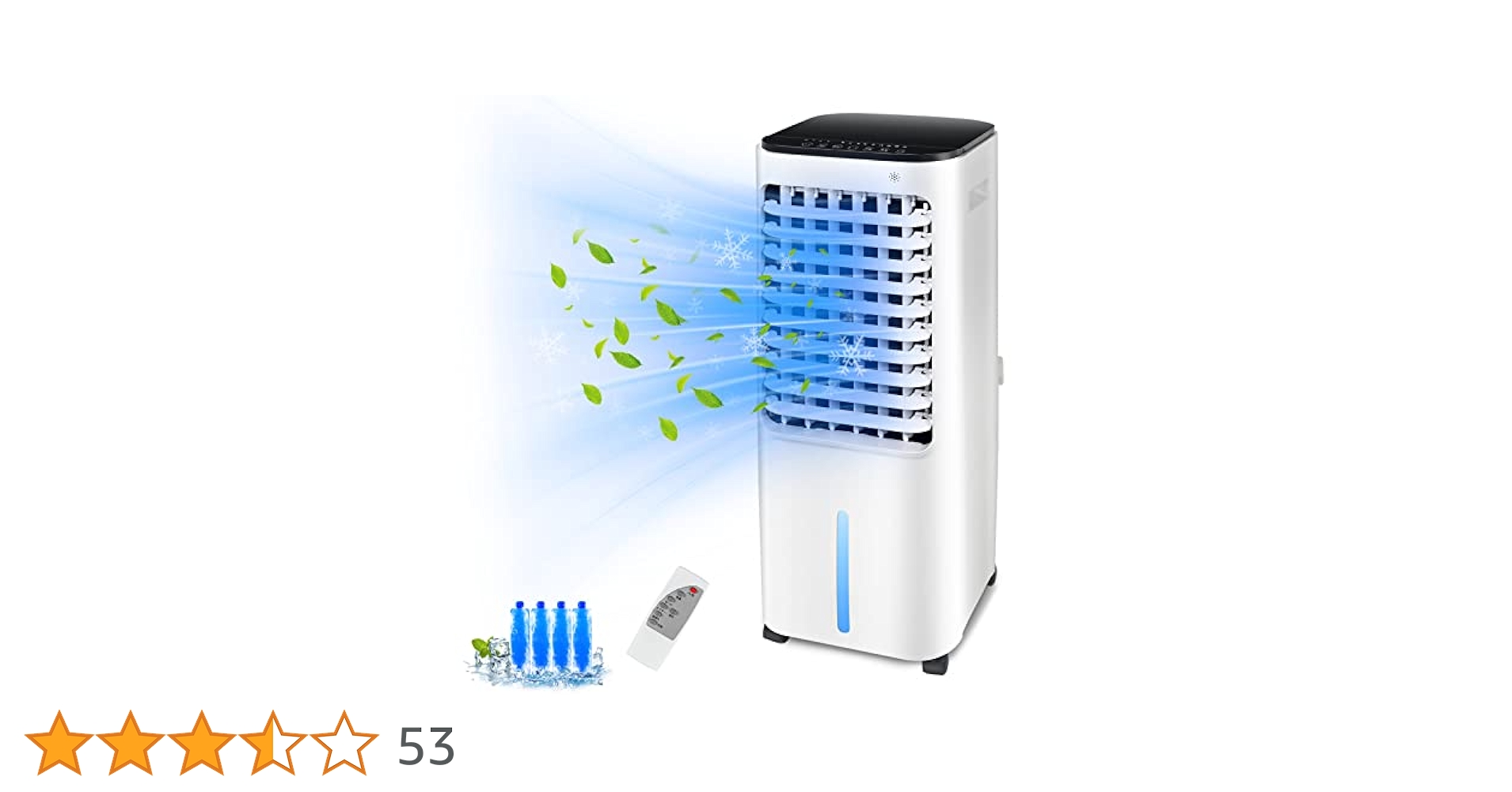 Amazon.co.jp: Euiyi 冷風機 冷風扇 電気冷風機 【3方向で吸水し