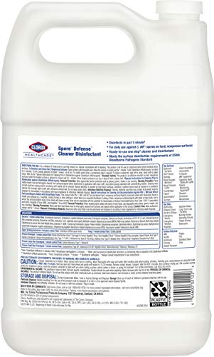 Cloroxpro Healthcare Spore Defense Cleaner Disinfectant, Healthcare Cleaning And Industrial Cleaning, Clorox Disinfecting Liquid Refill, 128 Ounces - 32122 #TOP1