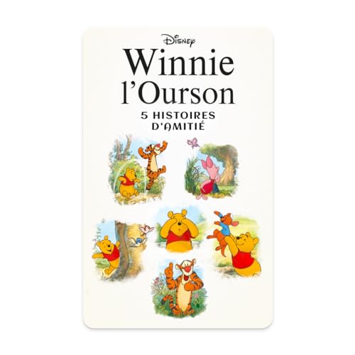 Yoto Winnie l’Ourson : 5 Histoires d’amitié, Livre Audio Enfant Disney en français, à écouter sur conteuse veileuse Boîte à Histoires Yoto Player et...