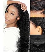 Arabella 13x6 Deep Wave Lace Front Wigs Human Hair 210% Density Glueless Curly Wigs Human Hair Pr...