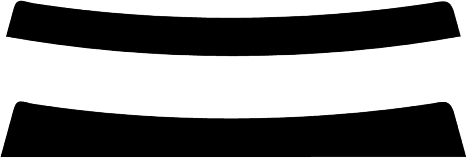 True Line Automotive Precut Sun Visor Window Tint Film Compatible with Ford Excursion 2000-2005 - 5% Visor Only - Sunshade for Car Windshield - Sun Visor for Car Windows - Tint Kit