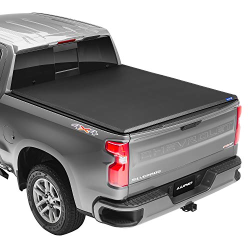 Lund Hard Tri-Fold Hard Folding Truck Bed Tonneau Cover | 969164 | Fits 2015 - 2022 Chevy/GMC Colorado/Canyon 5' 2" Bed (61.7") #1